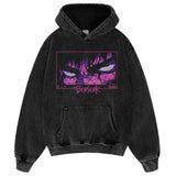 VINTAGE-KAPUZENPULLI MIT TOTENKOPF