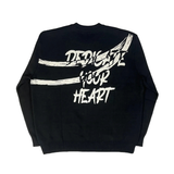 STRICKPULLOVER „WIDME DEINEM HERZEN“