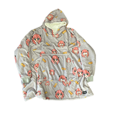 ANYA PEANUTS HOODED BLANKET