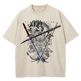 3 SCHWERT STIL VINTAGE T-SHIRT
