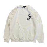 VINTAGE-KAPUZENPULLI MIT TOTENKOPF