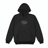 VINTAGE-KAPUZENPULLI MIT TOTENKOPF