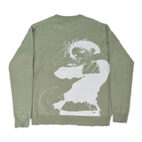 SCHWARZER STRICKPULLOVER MIT STEINEN