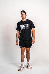 VAGABOND MEDITATION SCHWARZES T-SHIRT