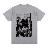 BLACK STEINE CREW TEE