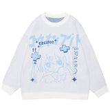 سترة محبوكة لفتاة أنمي صغيرة