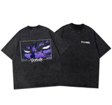 تي شيرت عتيق بطبعة خلفية من GUTS STARE