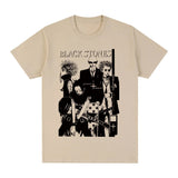 BLACK STEINE CREW TEE