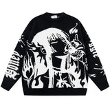 FIRE GIRL KNITTED SWEATER
