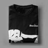 SCHWARZES STEINE-T-SHIRT