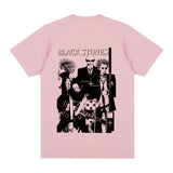 BLACK STEINE CREW TEE