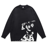 SORCERER KILLER RISSEN STRICKPULLOVER