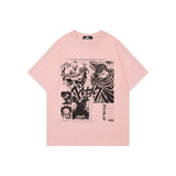 SCHWARZES T-SHIRT MIT GRAFIK „SWORDSMAN STORY“