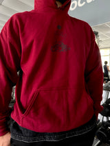 VINTAGE-KAPUZENPULLI MIT TOTENKOPF