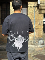 تي شيرت مطبوع عليه صورة ملك الجحيم