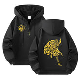 GOLDEN EMPEROR COMMAND QUARTER ZIP