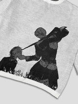 STRICKPULLOVER „PIERCING ECLIPSE“