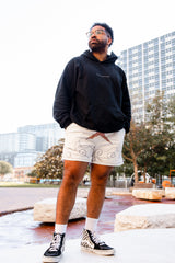 X-MARK WEISSE PERFORMANCE-SHORTS MIT KONTRAST