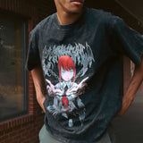 تي شيرت MAKIMA BLOOD DOMINATION VINTAGE