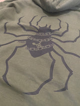 VINTAGE-KAPUZENPULLI MIT TOTENKOPF