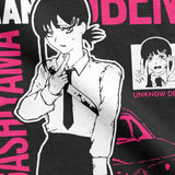 MESSER MÄDCHEN UNBEKANNTES TEUFEL-T-SHIRT