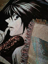 WANDDECKE „SCHWARZER SCHWERTKÄMPFER“