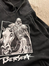 VINTAGE-KAPUZENPULLI MIT TOTENKOPF