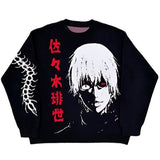 EINÄUGIGER STRICKPULLOVER