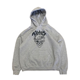 VINTAGE-KAPUZENPULLI MIT TOTENKOPF