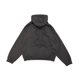VINTAGE-KAPUZENPULLI MIT TOTENKOPF