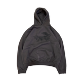 VINTAGE-KAPUZENPULLI MIT TOTENKOPF