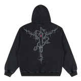 SIGIL OF SACRIFICE VINTAGE HOODIE