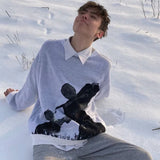STRICKPULLOVER „PIERCING ECLIPSE“