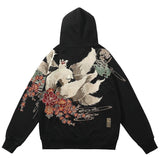 KAPUZENPULLI MIT NEUN SCHWÄNZEN UND STICKEREI