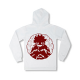 VINTAGE-KAPUZENPULLI MIT TOTENKOPF