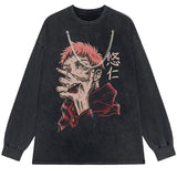 CURSE SMILE VINTAGE SWEATER - Pomel