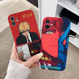 DENJI & MAKIMA IPHONE CASE - CHAINSAW MAN - Pomel