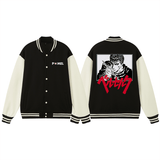 GUTS' STARE- BASEBALL VARSITY JACKET - Pomel