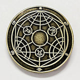 ALCHEMY CIRCLE LAPEL PIN - Pomel
