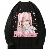 NOSE BLEED ANIME GIRL SWEATER - Pomel