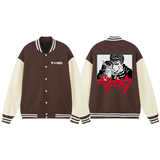 GUTS' STARE- BASEBALL VARSITY JACKET - Pomel