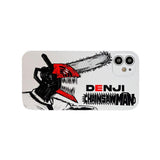 CHAINSAW WHITE IPHONE CASE - Pomel
