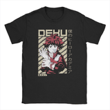 MIDORIYA DEKU BLACK TEE - Pomel