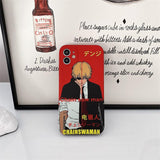 DENJI & MAKIMA IPHONE CASE - CHAINSAW MAN - Pomel