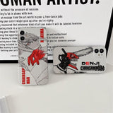 CHAINSAW WHITE IPHONE CASE - Pomel