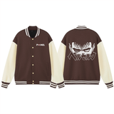 GUTS GRINNING - BASEBALL VARSITY JACKET - Pomel