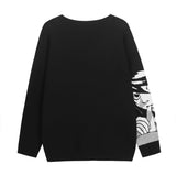 DEATH NOTE EMBROIDERED SWEATER - Pomel