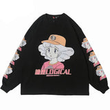 LOGICAL ANIME GIRL SWEATER - Pomel