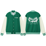 GUTS GRINNING - BASEBALL VARSITY JACKET - Pomel