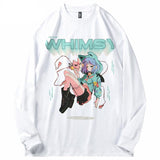 MASKED ANIME GIRL SWEATER - Pomel